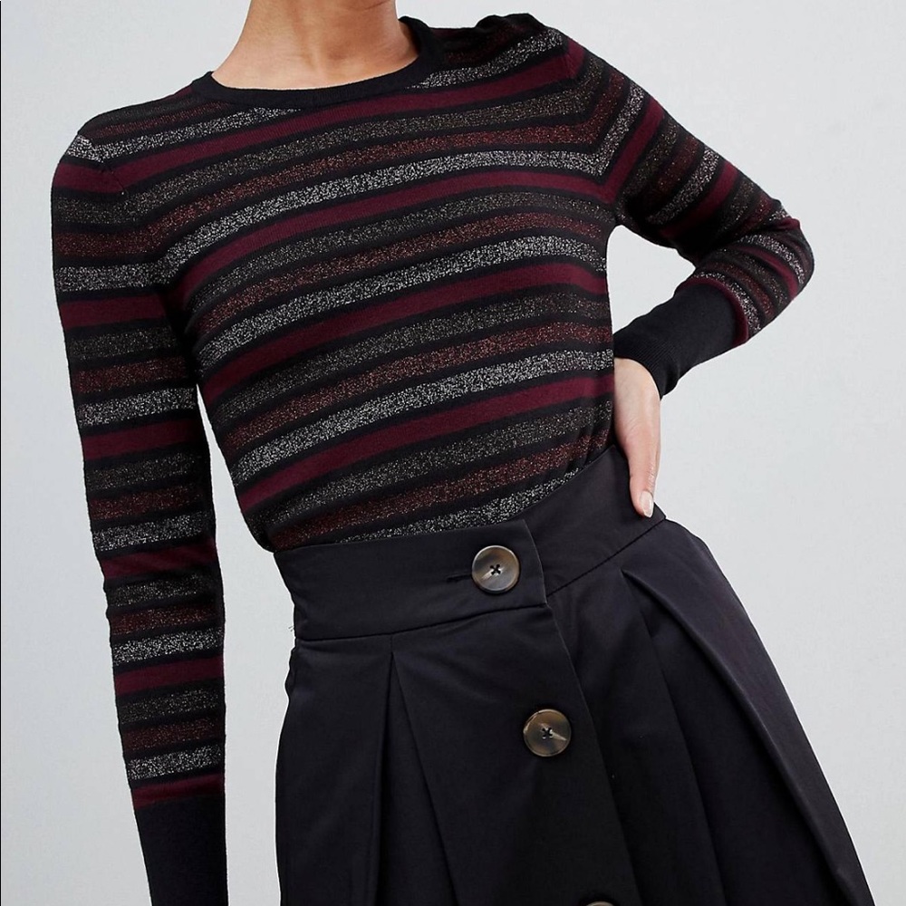 ASOS shimmer sweater